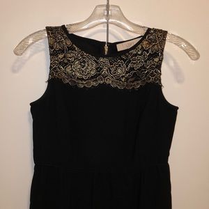 Black cocktail dress